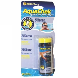 Bandelettes Aquachek Peroxide 3 en 1 – test peroxyde et PHMB piscine