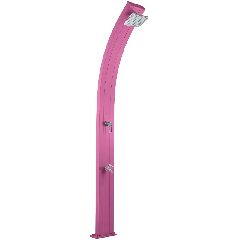 Douche solaire 30L Spring Rose – vue produit complet