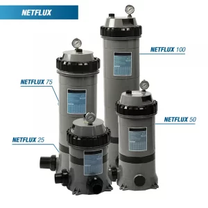 Filtre à cartouche Poolex Netflux – visuel produit complet