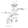 Groupe de filtration Poolex Filter Max – vue éclatée
