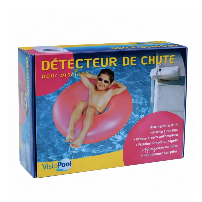 Boîte alarme Visiopool détecteur de chute pour piscine