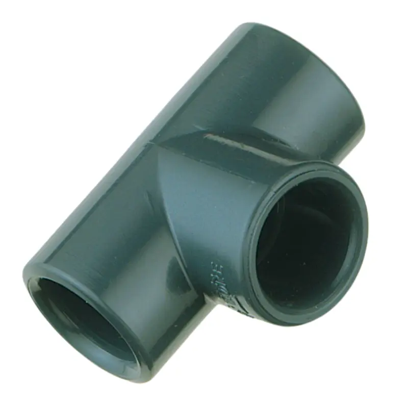Té PVC pression Astore à coller Ø50 pour plomberie de piscine