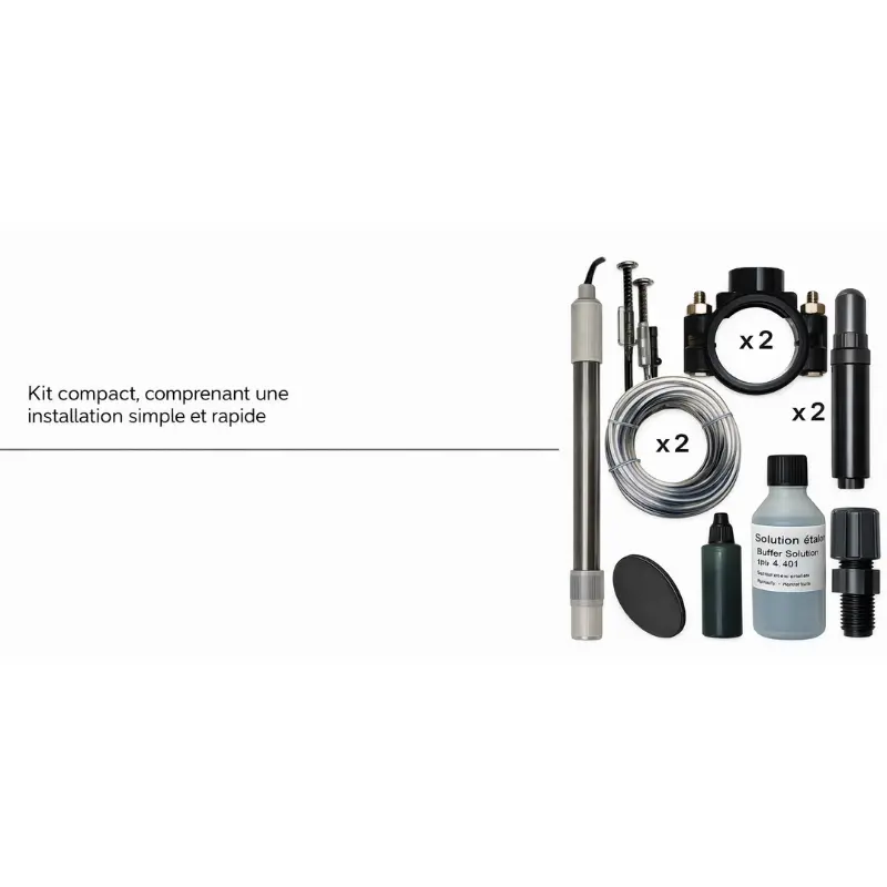 Kit d installation complet du STAR 20 Rx LED pour piscine privée DN50