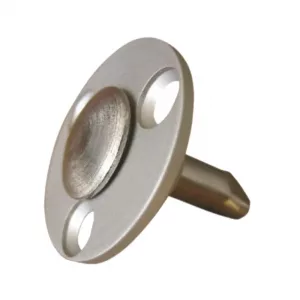 Piton escamotable caillebotis BES-701-0008 avec 3 vis inox pour terrasse bois ou composite