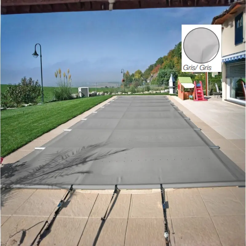 Couverture à barres COOL COVER Gris/Gris pour piscine