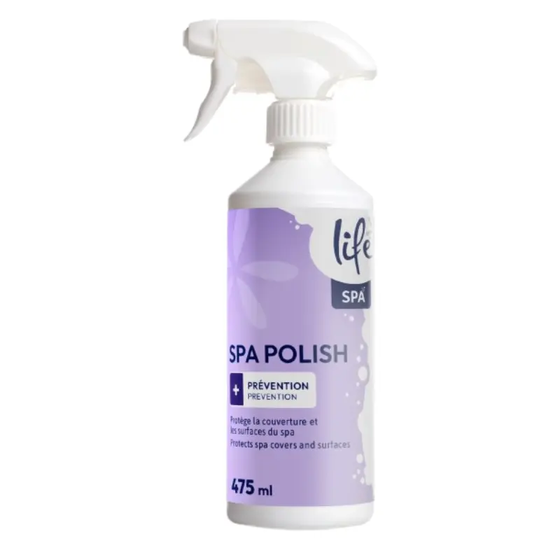 LIFE Spa Polish 475 ml – spray nettoyant polish protecteur pour spa – LIF-500-0008