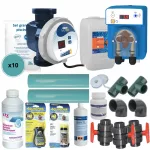 Pack passage au sel piscine 60 m3 complet Poolex Turbo Salt 600