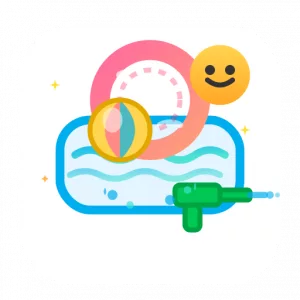 Jouer dans ma piscine : bouées, jeux, accessoires et idées fun pour toute la famille. Profitez du bassin en toute simplicité.