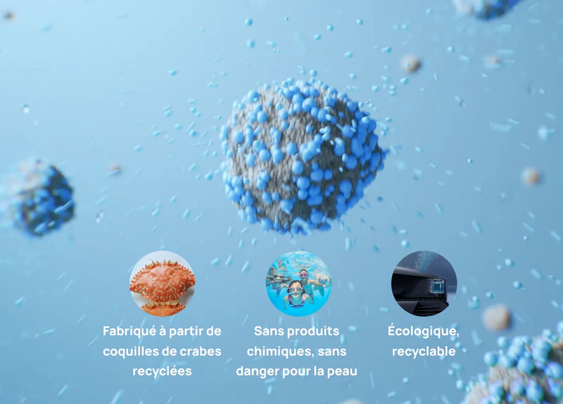 Beatbot ClearWater : clarification naturelle à base de coquilles de crabes recyclées, sans produits chimiques