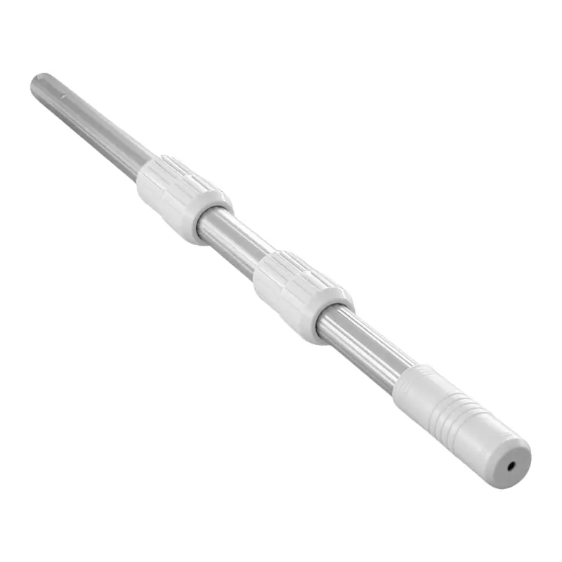 Manche télescopique piscine alu 3,60 m à clip