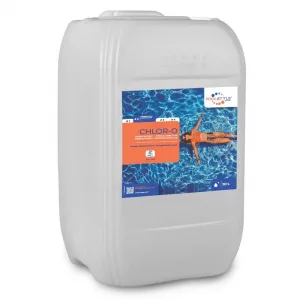 Chlore liquide 12,5% 20 L – hypochlorite de sodium – dosage automatique