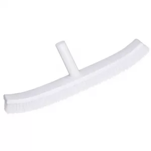 Brosse courbe piscine 45 cm à clip standard vue profil