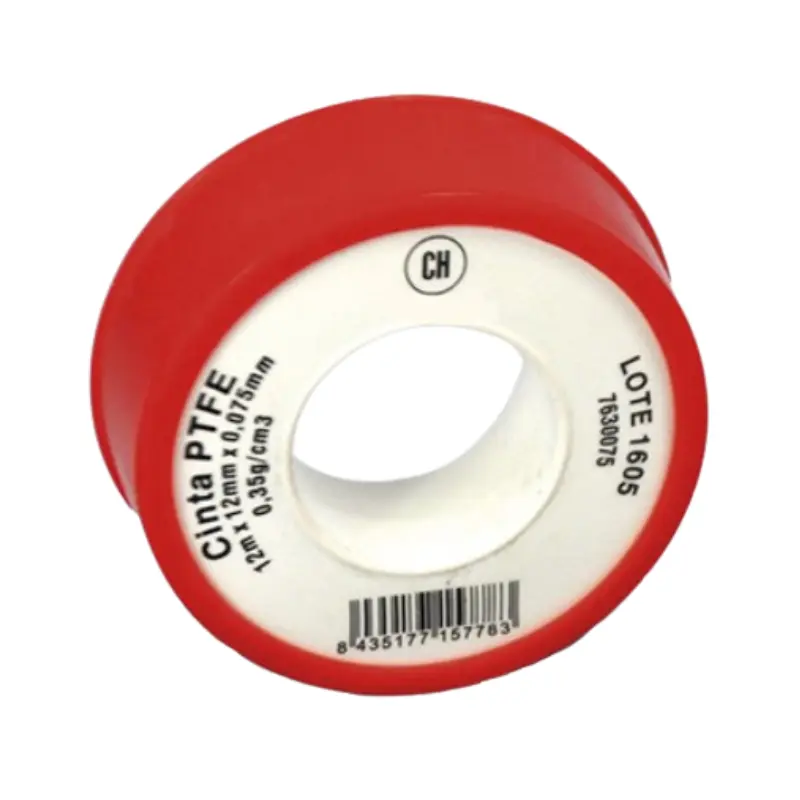 Ruban PTFE 12 mm x 12 m pour filetages piscine