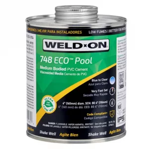 Photo principale du pot Weld-On 748 ECO Pool 227 ml.