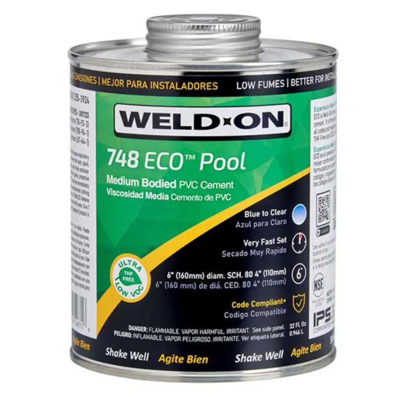 Photo principale du pot Weld-On 748 ECO Pool 227 ml.