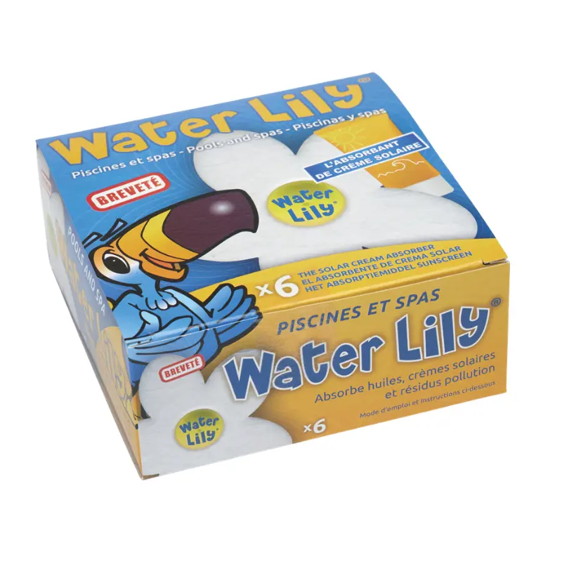 Water Lily Toucan absorbant crème solaire piscine et spa