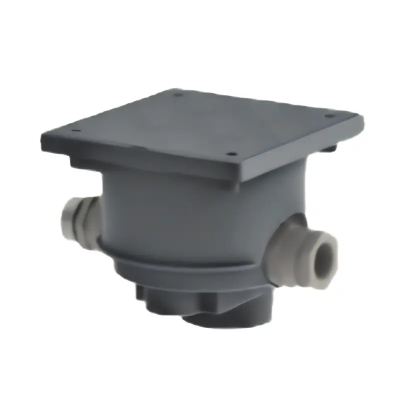 Boîte de jonction Weltico Ø50 anthracite pour projecteur piscine