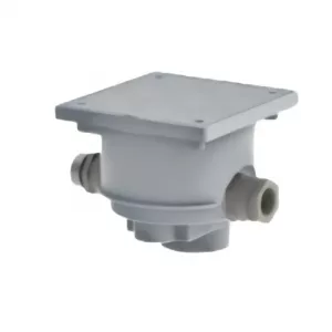 Boîte de jonction Weltico Ø50 gris pour projecteur piscine