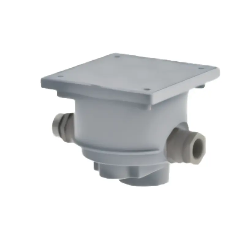 Boîte de jonction Weltico Ø50 gris pour projecteur piscine