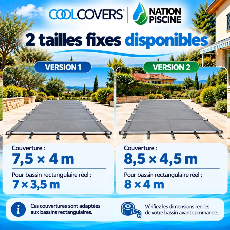 couverture-a-barres-piscine-dimensions-bassin Deux tailles de couverture à barres avec correspondance pour bassins 7 × 3,5 m et 8 × 4 m