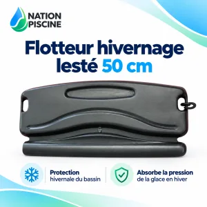 Flotteur d’hivernage lesté de 50 cm pour la protection hivernale du bassin
