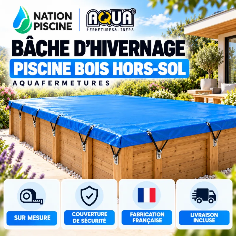 bache-hivernage-piscine-bois-hors-sol-aquafermetures Bâche d’hivernage Aquafermetures pour piscine bois hors-sol