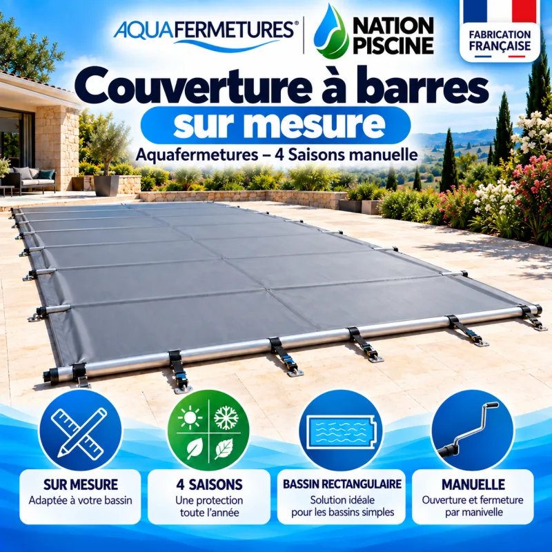 couverture-a-barres-sur-mesure-aquafermetures-4-saisons Couverture à barres sur mesure Aquafermetures 4 Saisons manuelle sur bassin rectangulaire